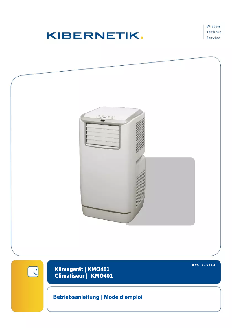 Imagen de la primera página del manual del dispositivo KMO401