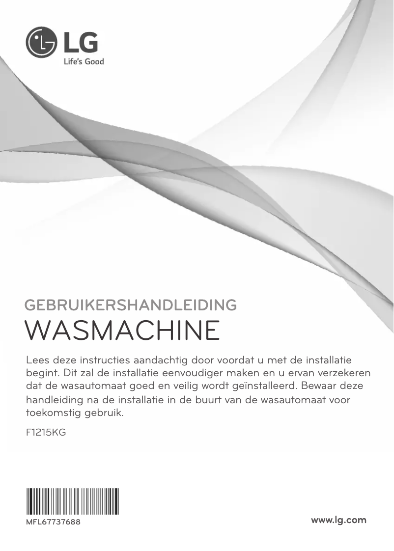 Página 1 del manual Manual de usuario LG F1215KG