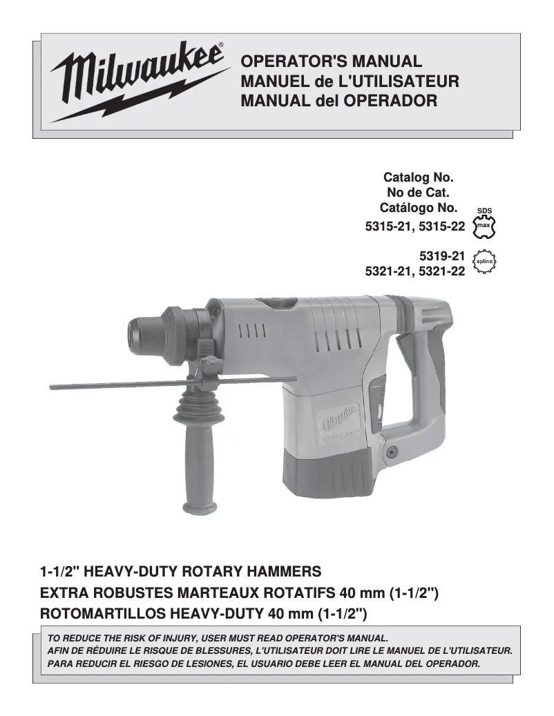 Imagen de la primera página del manual del dispositivo 5316-21