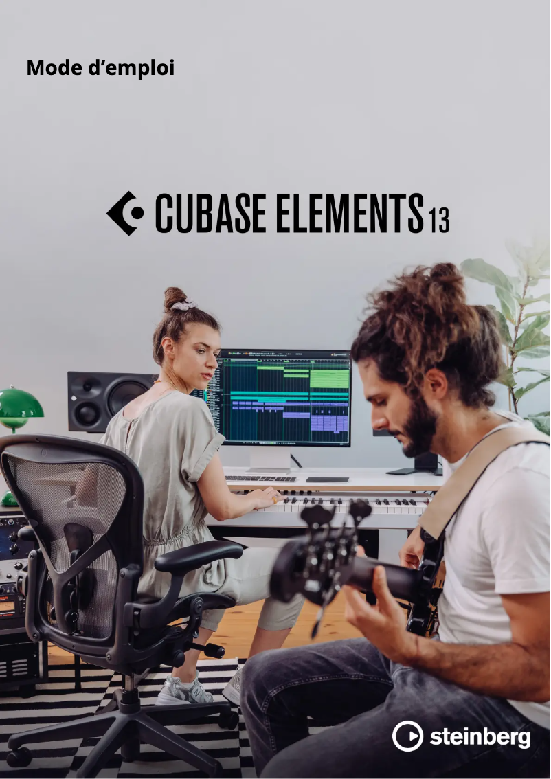 Página 1 del manual Manual de usuario Steinberg Cubase Elements 13