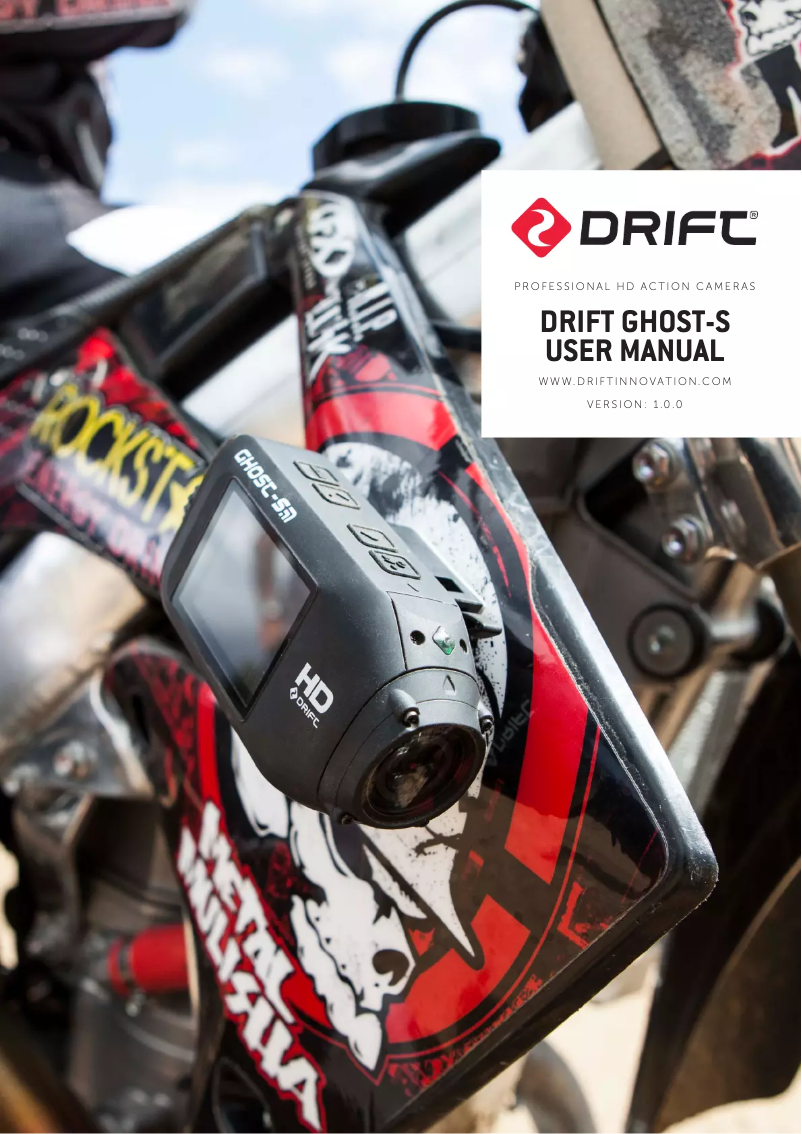 Imagen de la primera página del manual del dispositivo Ghost-S