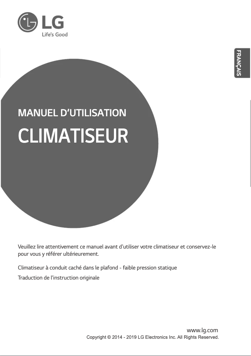 Imagen de la primera página del manual del dispositivo AMNW24GL3A2