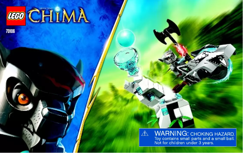 Página 1 del manual Manual de usuario Lego Ice Tower 70106