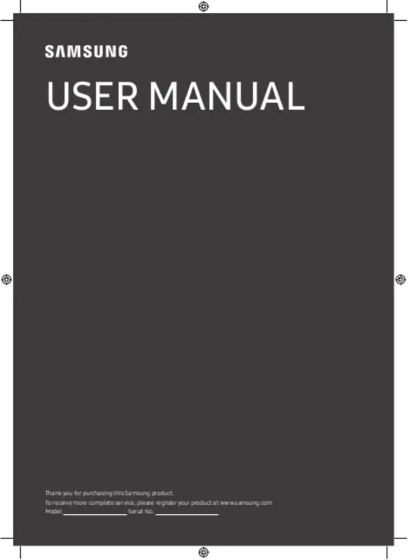 Página 1 del manual Manual de usuario Samsung AU9079