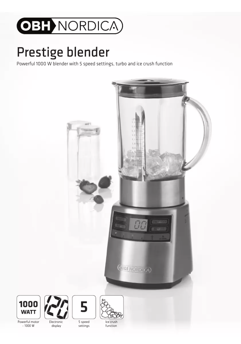 Imagen de la primera página del manual del dispositivo Prestige 7782