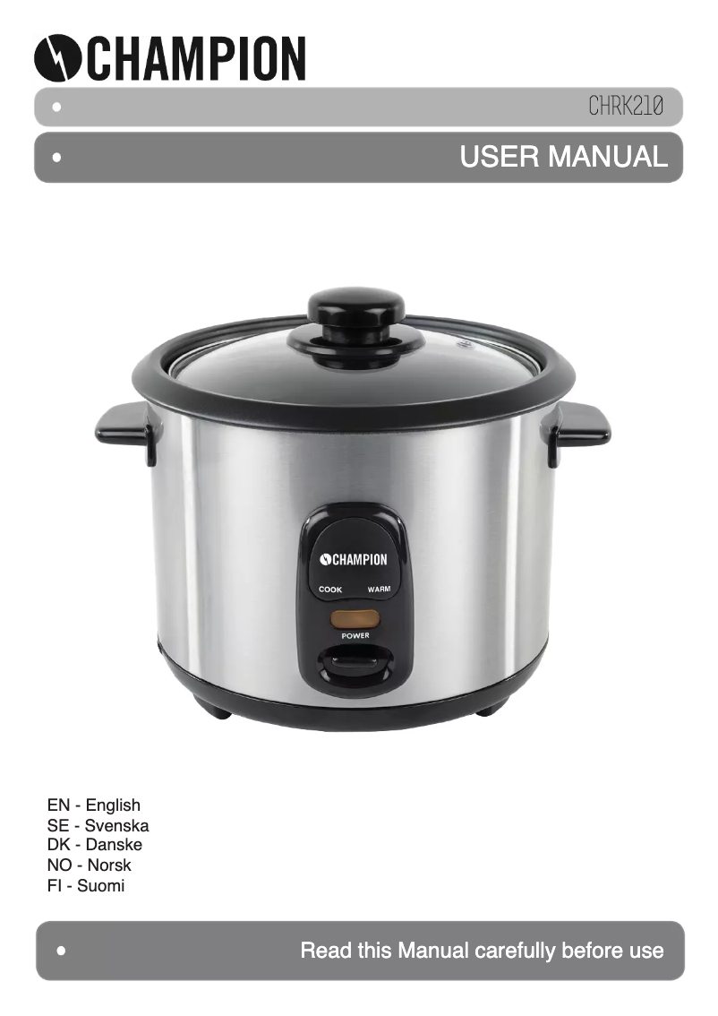 Imagen de la primera página del manual del dispositivo CHRK120