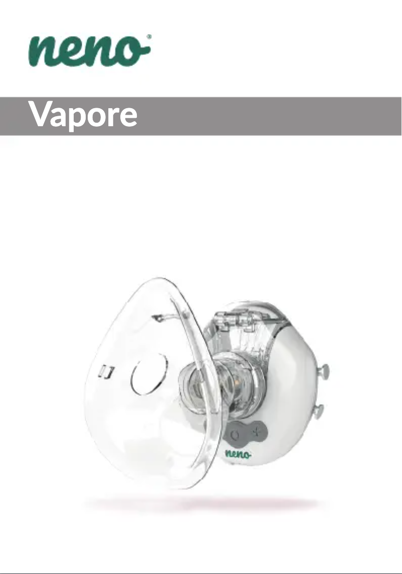 Imagen de la primera página del manual del dispositivo Vapore