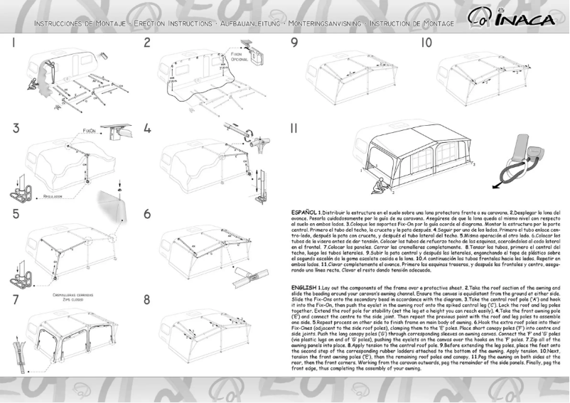 Página nº 1 - Manual de usuario Inaca Fjord 300