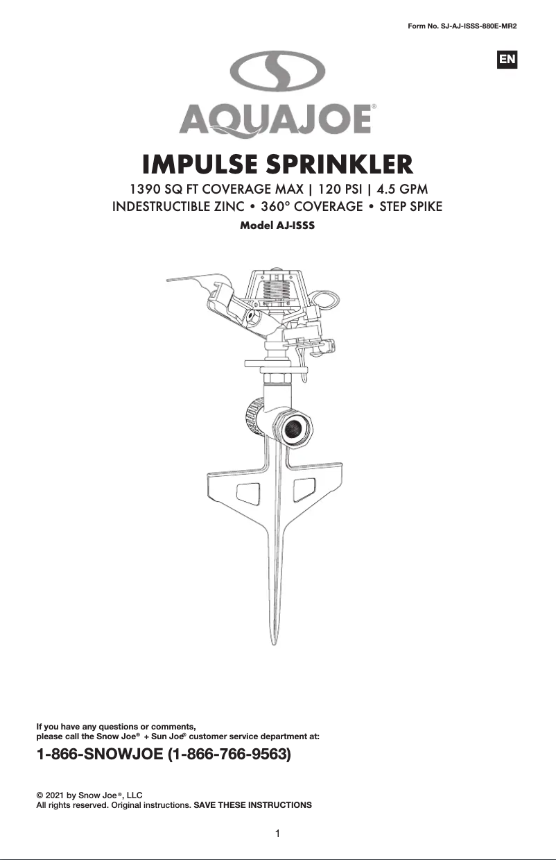 Imagen de la primera página del manual del dispositivo AJ-ISSS