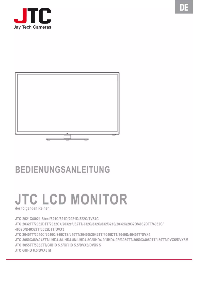 Página nº 1 - Manual de usuario JTC LED TV JTC 3040C
