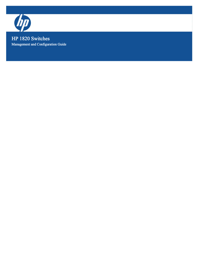 Imagen de la primera página del manual del dispositivo 1820