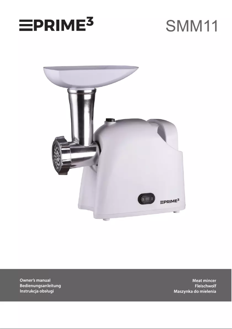 Imagen de la primera página del manual del dispositivo SMM11