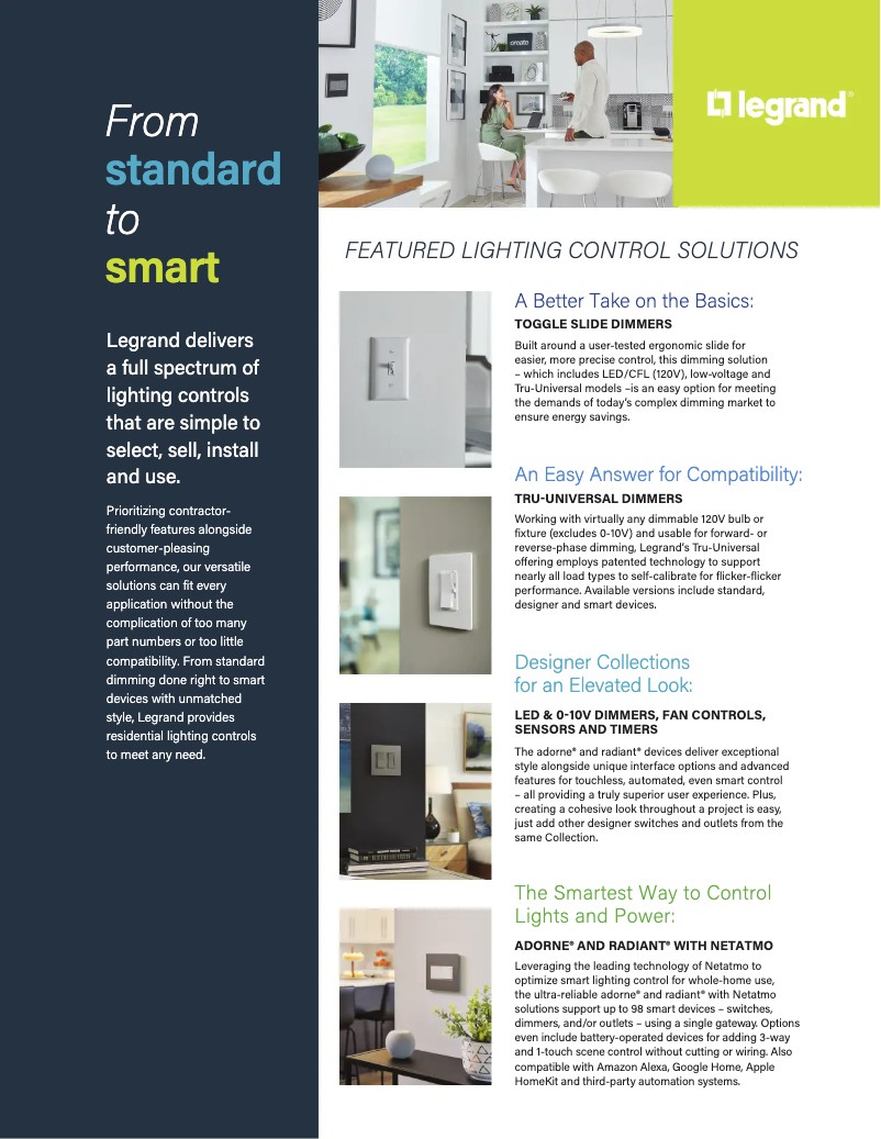 Imagen de la primera página del manual del dispositivo Pass & Seymour RT2