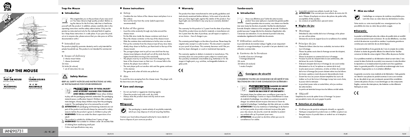 Imagen de la primera página del manual del dispositivo HG02927