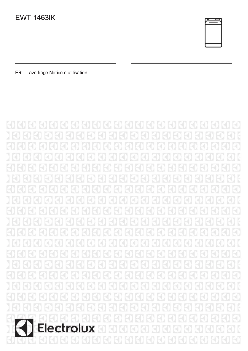 Imagen de la primera página del manual del dispositivo EWT1463IK