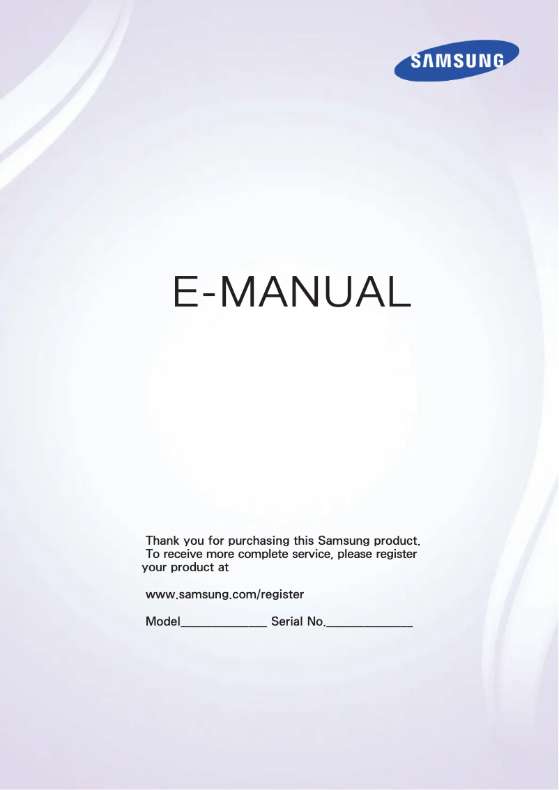 Página 1 del manual Manual de usuario Samsung UA32H4303AK