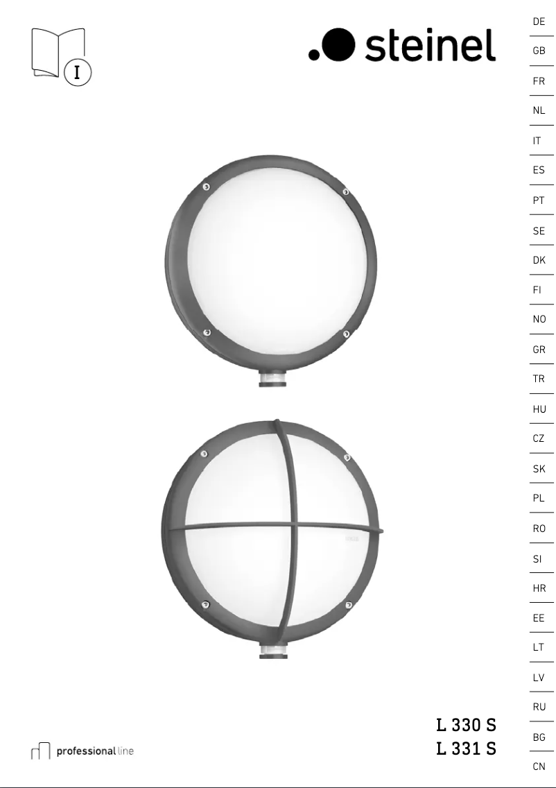 Imagen de la primera página del manual del dispositivo L 330 S