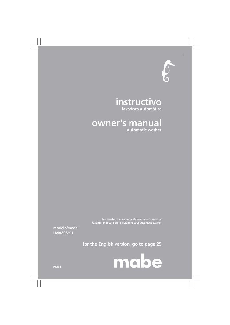 Imagen de la primera página del manual del dispositivo LMA80BYIO