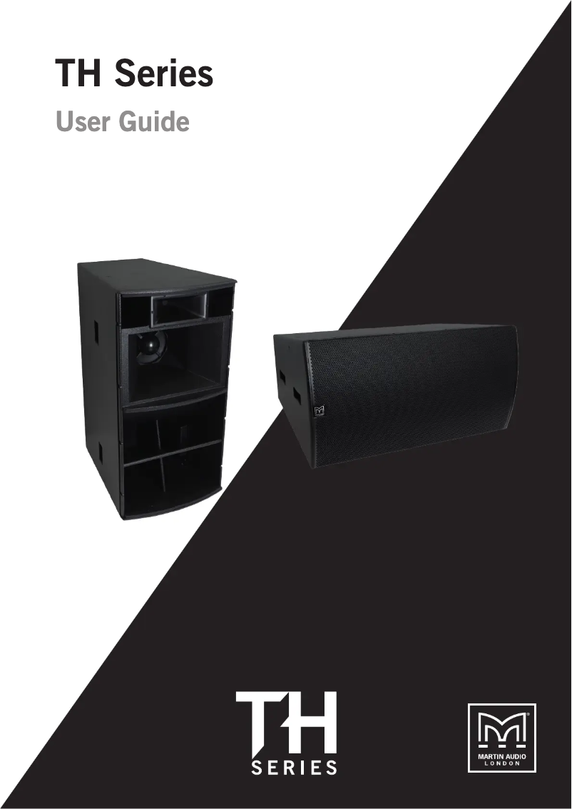 Imagen de la primera página del manual del dispositivo THH