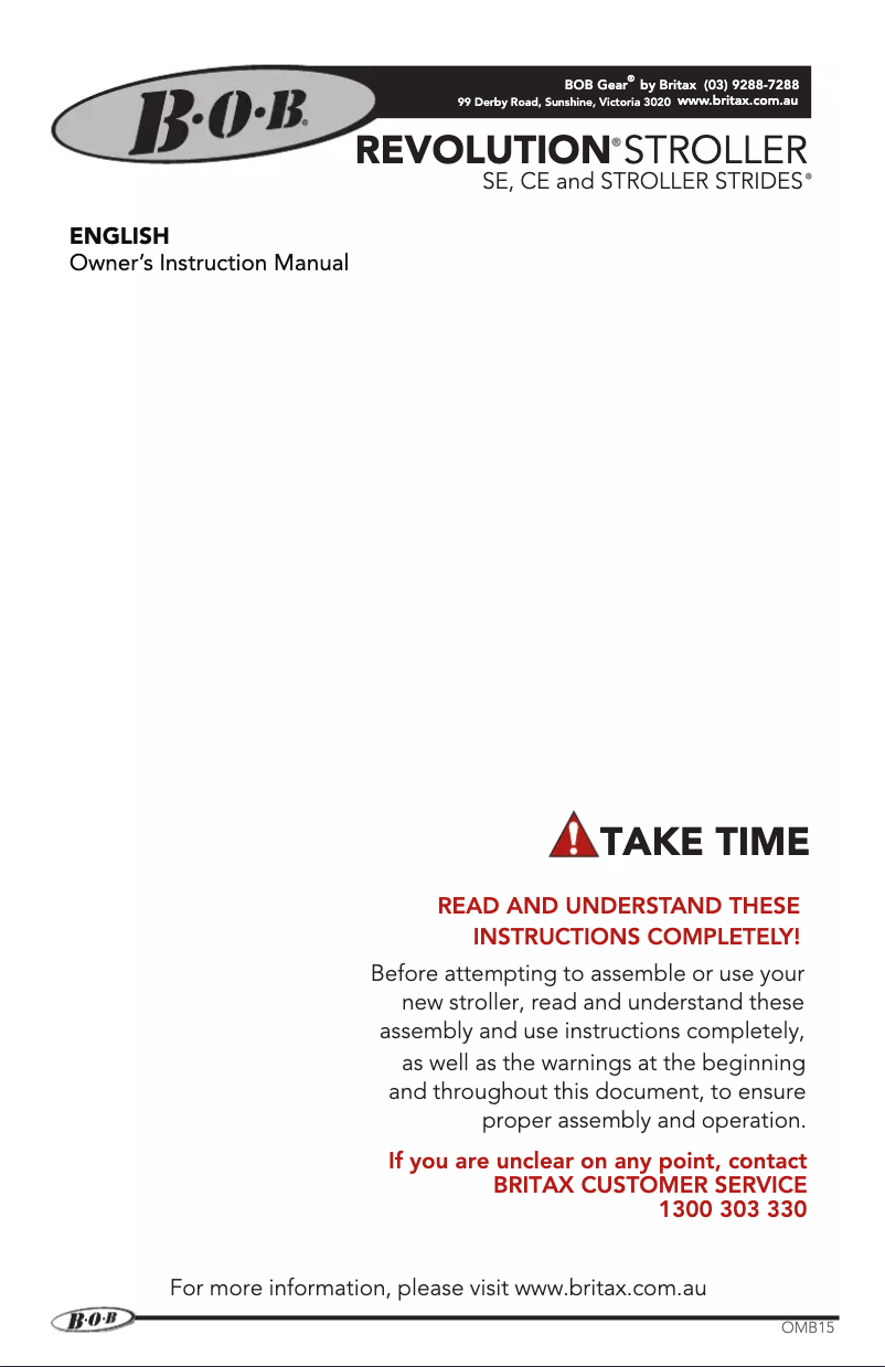 Página 1 del manual Manual de usuario Römer BOB Revolution SE