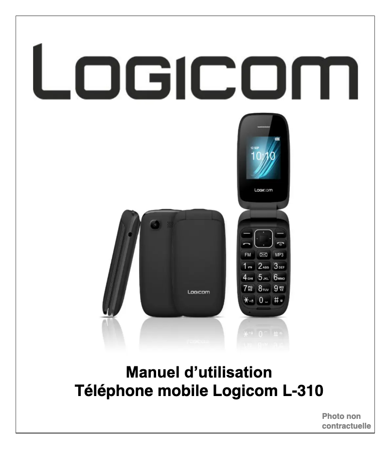 Página 1 del manual Manual de usuario Logicom L-310