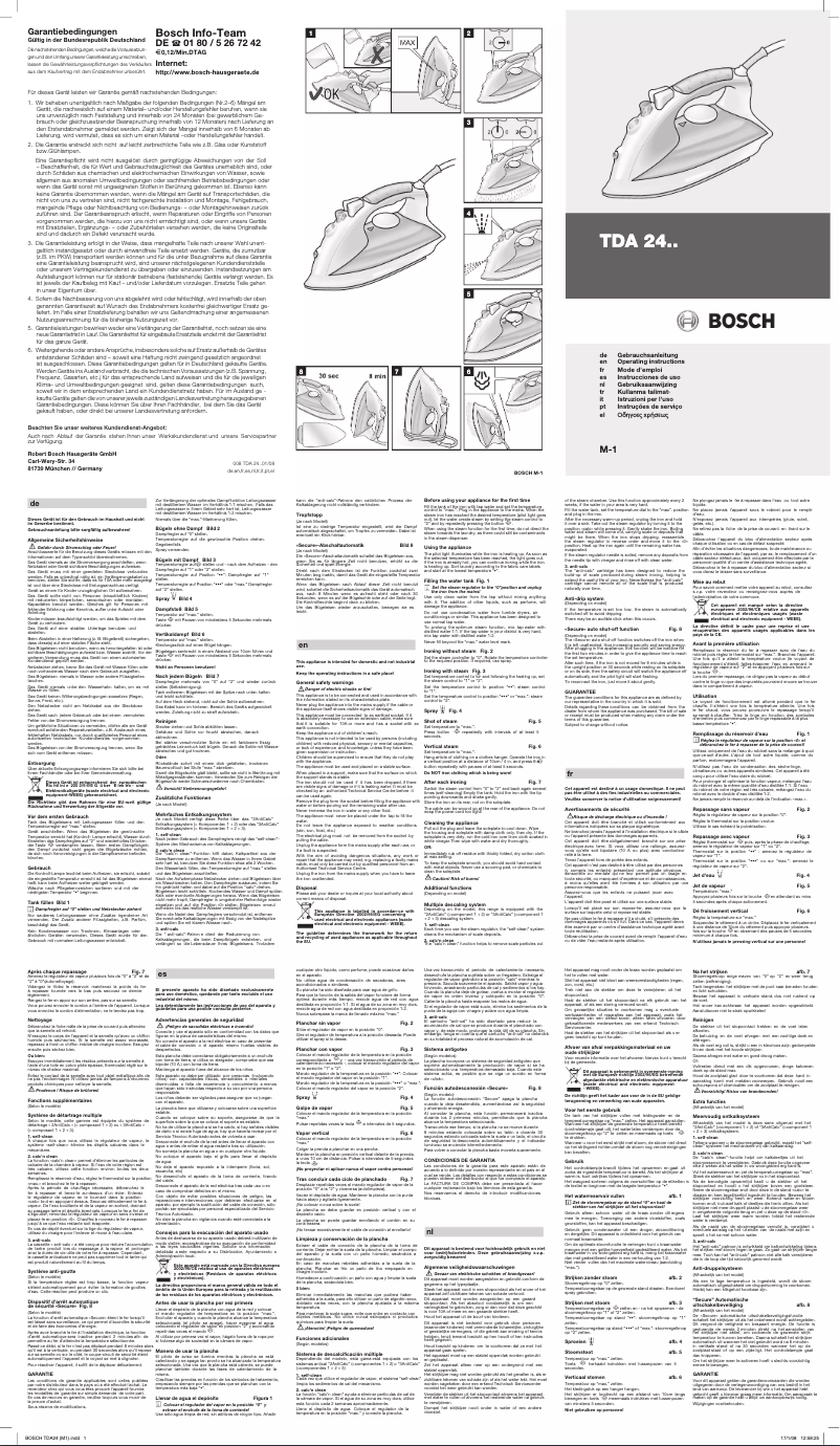 Imagen de la primera página del manual del dispositivo TDA 2440