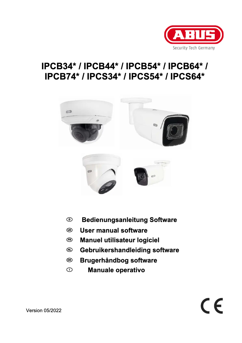 Imagen de la primera página del manual del dispositivo IPCS64511B