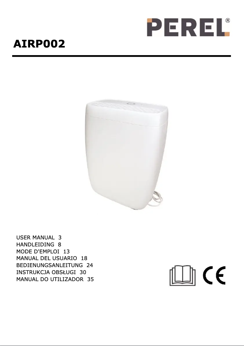 Página 1 del manual Manual de usuario Perel AIRP002