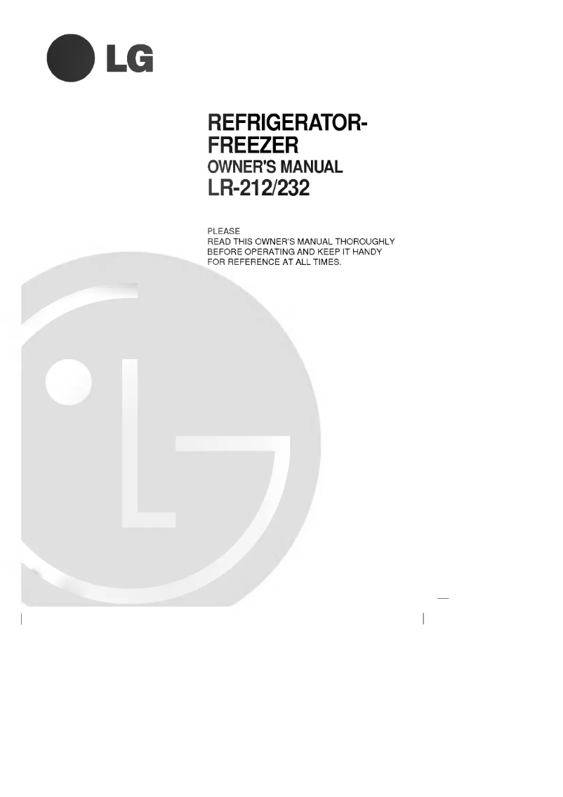 Imagen de la primera página del manual del dispositivo GR-212DVSA