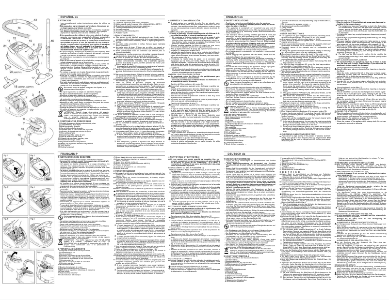 Imagen de la primera página del manual del dispositivo New Springtec Parquet AB2751