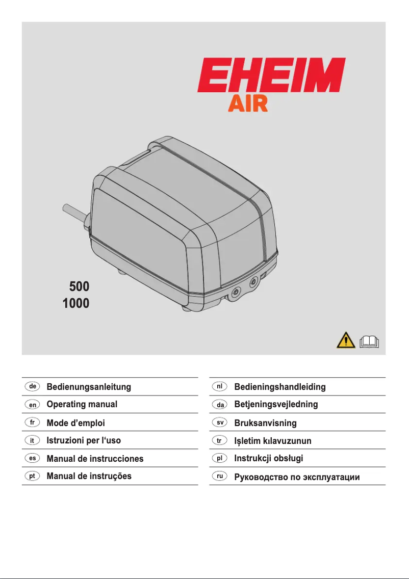 Imagen de la primera página del manual del dispositivo Air 500