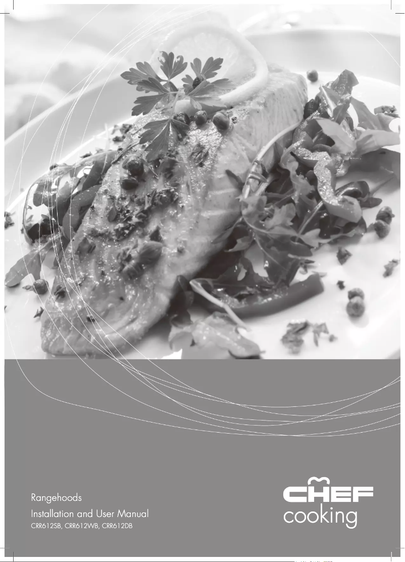 Página 1 del manual Manual de usuario Chef CRR612DB