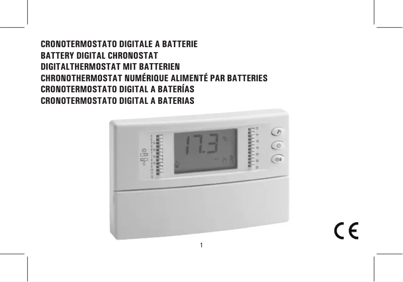 Imagen de la primera página del manual del dispositivo TCD01B