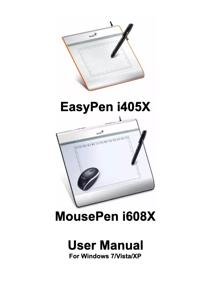Página 1 del manual Manual de usuario Genius EasyPen i405X