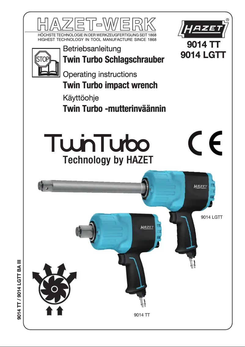 Imagen de la primera página del manual del dispositivo 9014TT