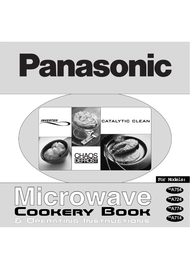 Imagen de la primera página del manual del dispositivo NN-A724M