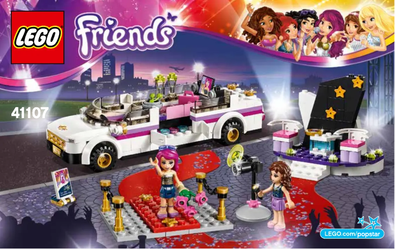 Página 1 del manual Manual de usuario Lego Friends 41107