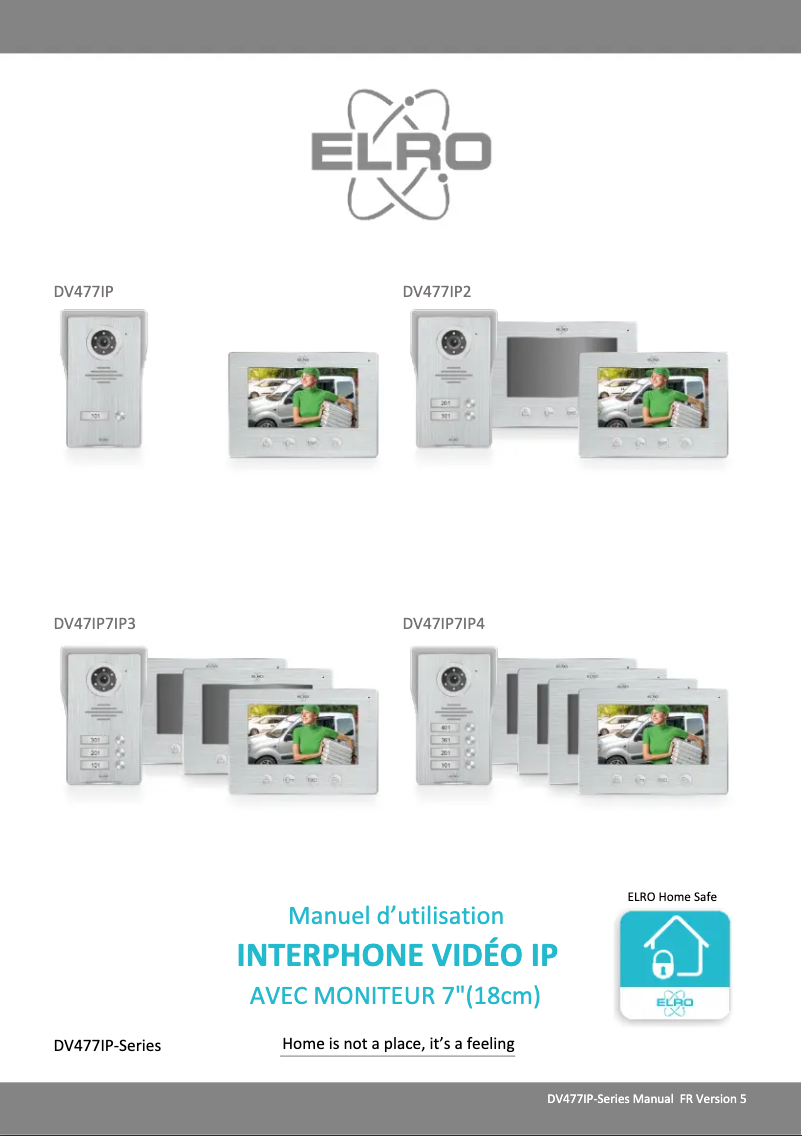 Imagen de la primera página del manual del dispositivo DV477IP3