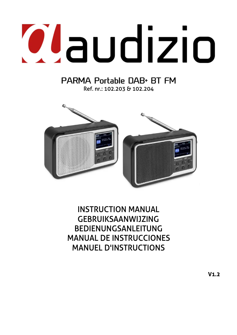 Imagen de la primera página del manual del dispositivo Parma