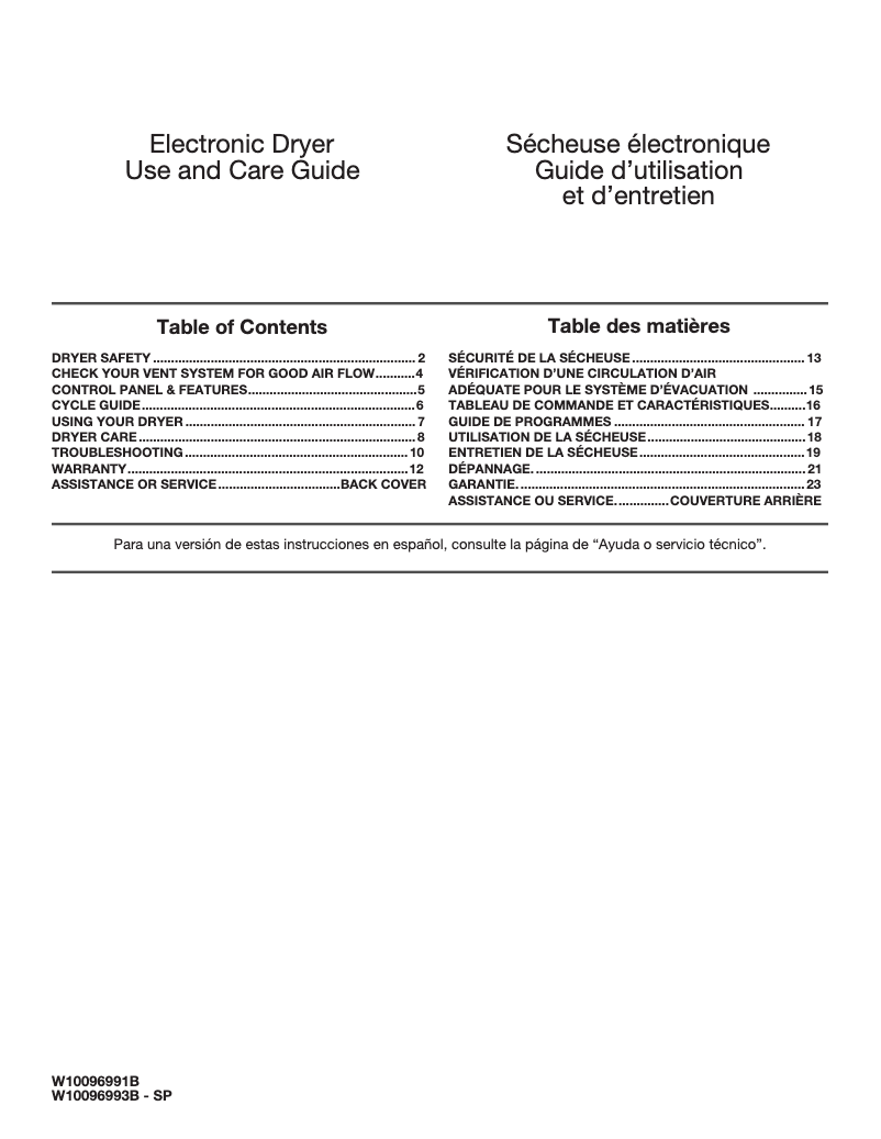 Imagen de la primera página del manual del dispositivo NGD4655EW