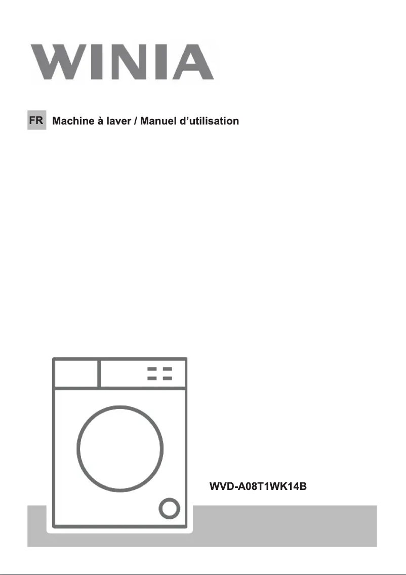 Imagen de la primera página del manual del dispositivo WVD-A08T1WK14B