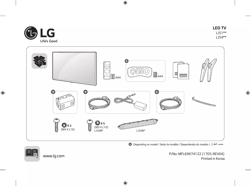 Página nº 1 - Manual de usuario LG 32LJ514D