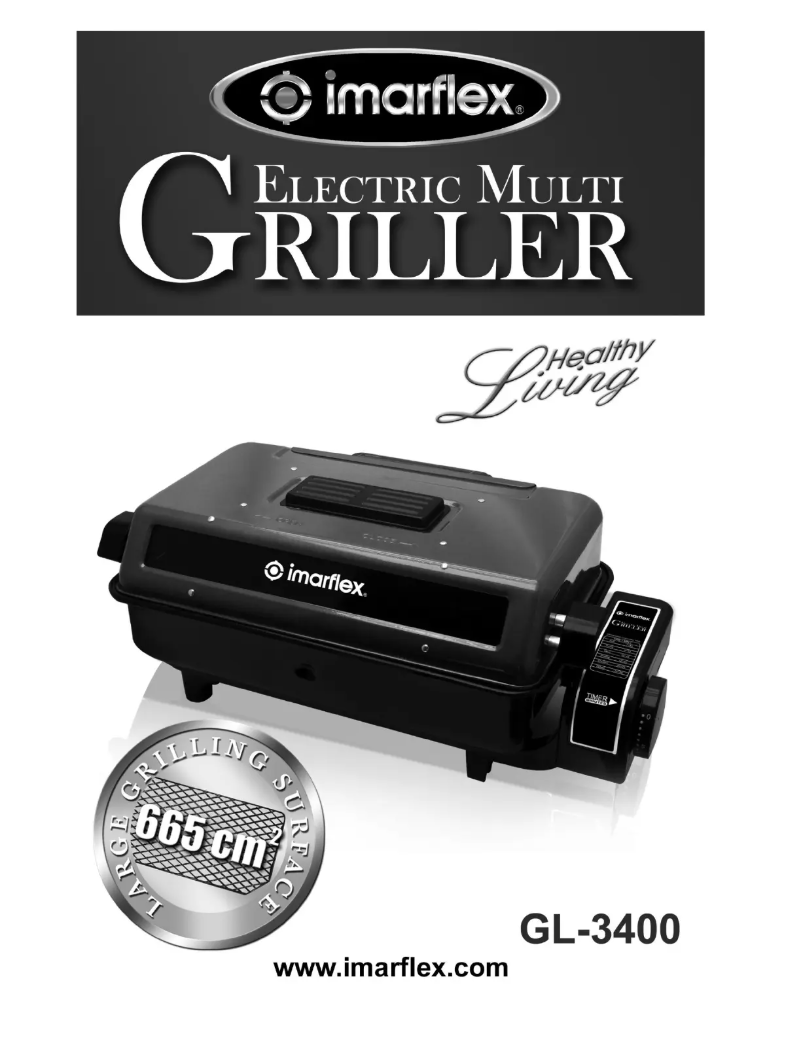 Página 1 del manual Manual de usuario Imarflex GL-3400