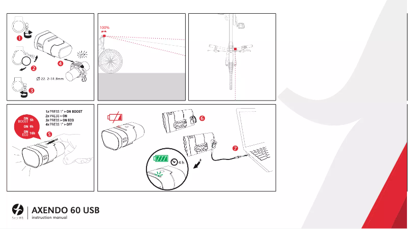 Imagen de la primera página del manual del dispositivo Exenda 60 USB
