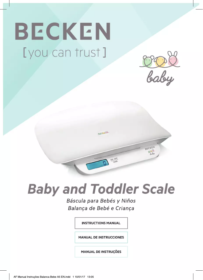 Imagen de la primera página del manual del dispositivo BCS-2973