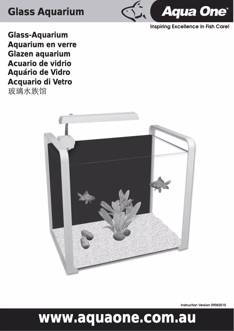 Imagen de la primera página del manual del dispositivo AquaSpace