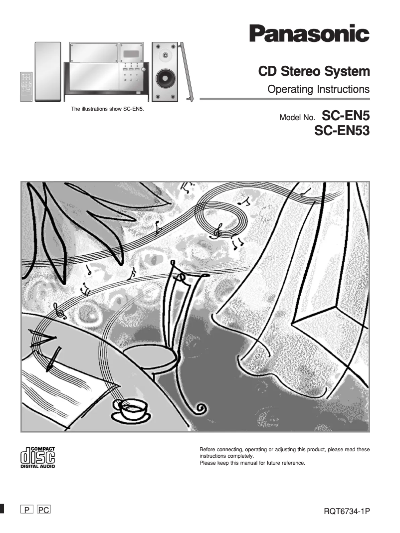Página 1 del manual Manual de usuario Panasonic SC-EN5