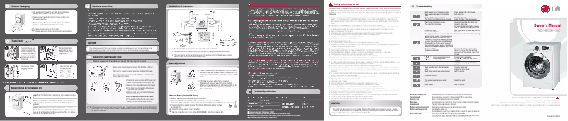 Imagen de la primera página del manual del dispositivo WD14039D