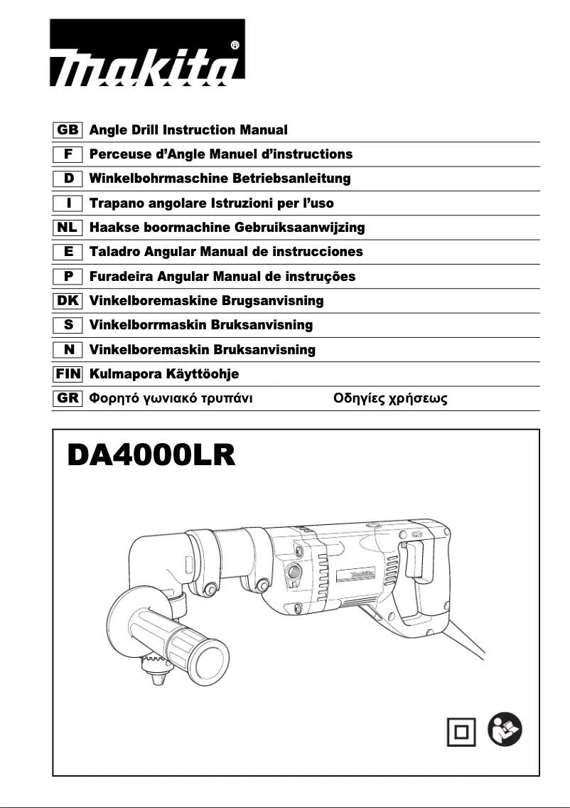 Página 1 del manual Manual de usuario Makita DA4000LR