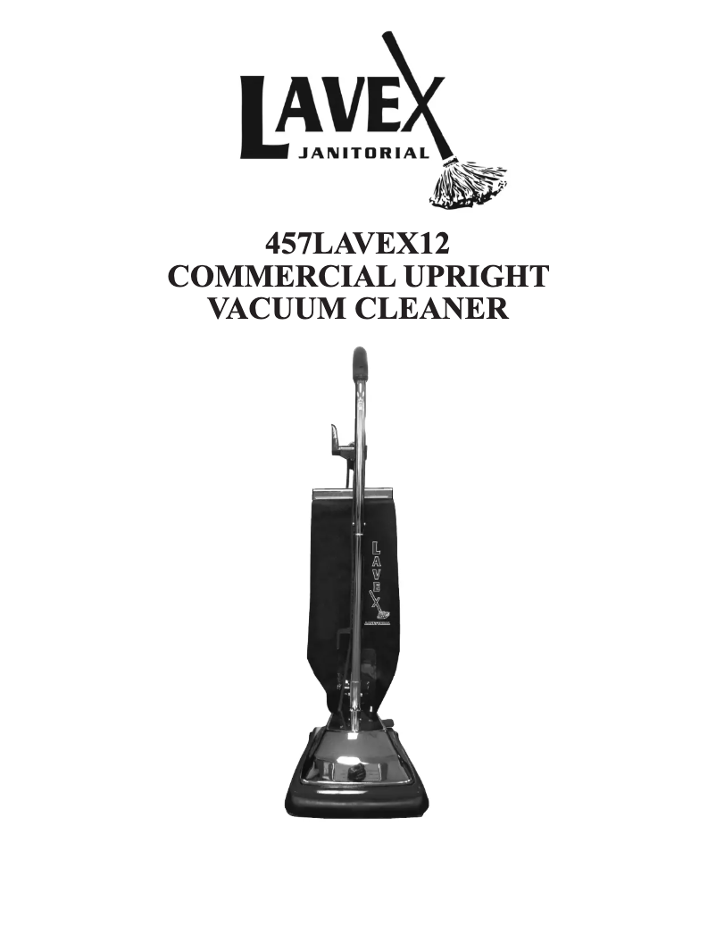 Imagen de la primera página del manual del dispositivo 457LAVEX12